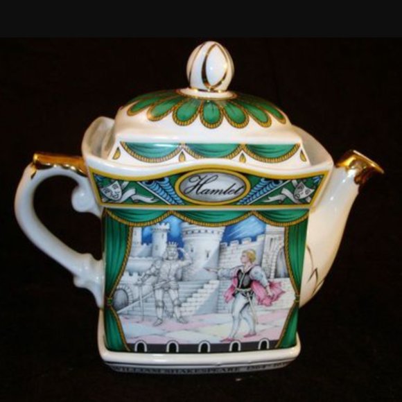 Sadler Vintage "Hamlet by Shakespeare" Ceramic Teapot - Picture 6 of 9